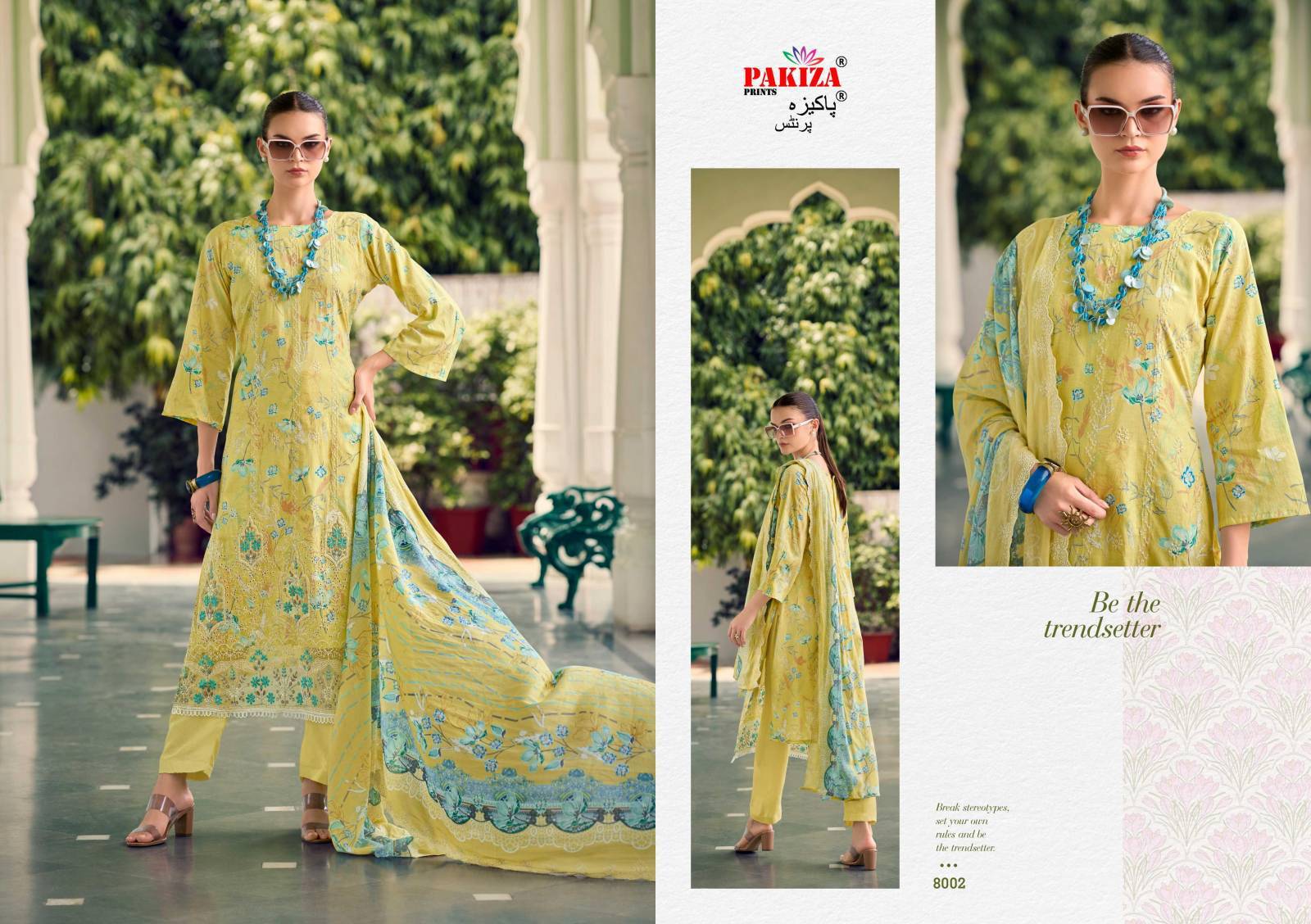 Pakiza Humnawa Vol 8 Wholesale dress materials in Hyderabad