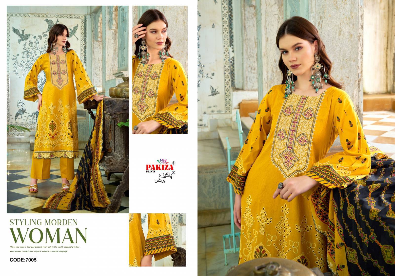 Pakiza Dilkash Vol 7 Unstitched dress material suppliers in Hyderabad
