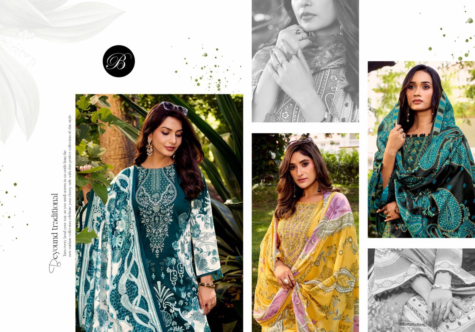 Belliza Naira Vol 120 Indian dress material wholesalers in Hyderabad