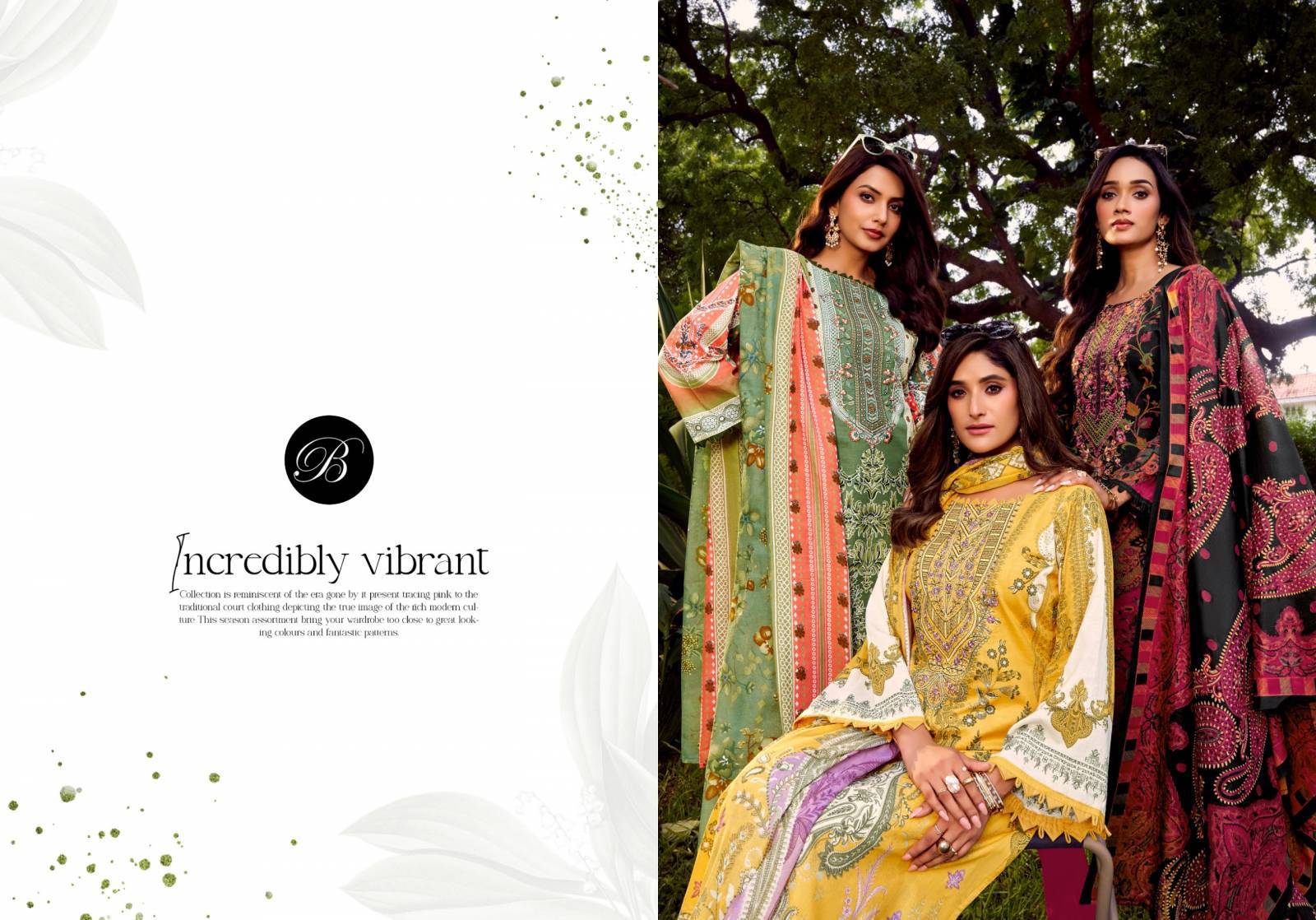 Belliza Naira Vol 120 Indian dress material wholesalers in Hyderabad