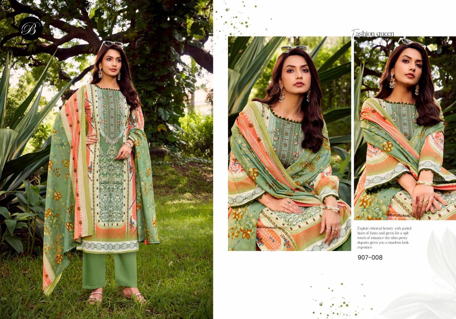 Belliza Naira Vol 120 Indian dress material wholesalers in Hyderabad