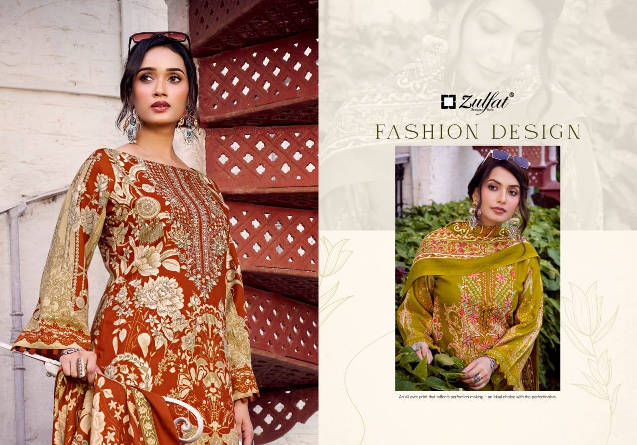 Zulfat Jannat Wholesale dress materials online