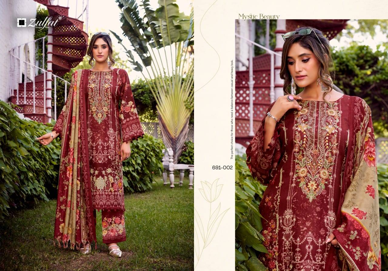 Zulfat Jannat Wholesale dress materials online