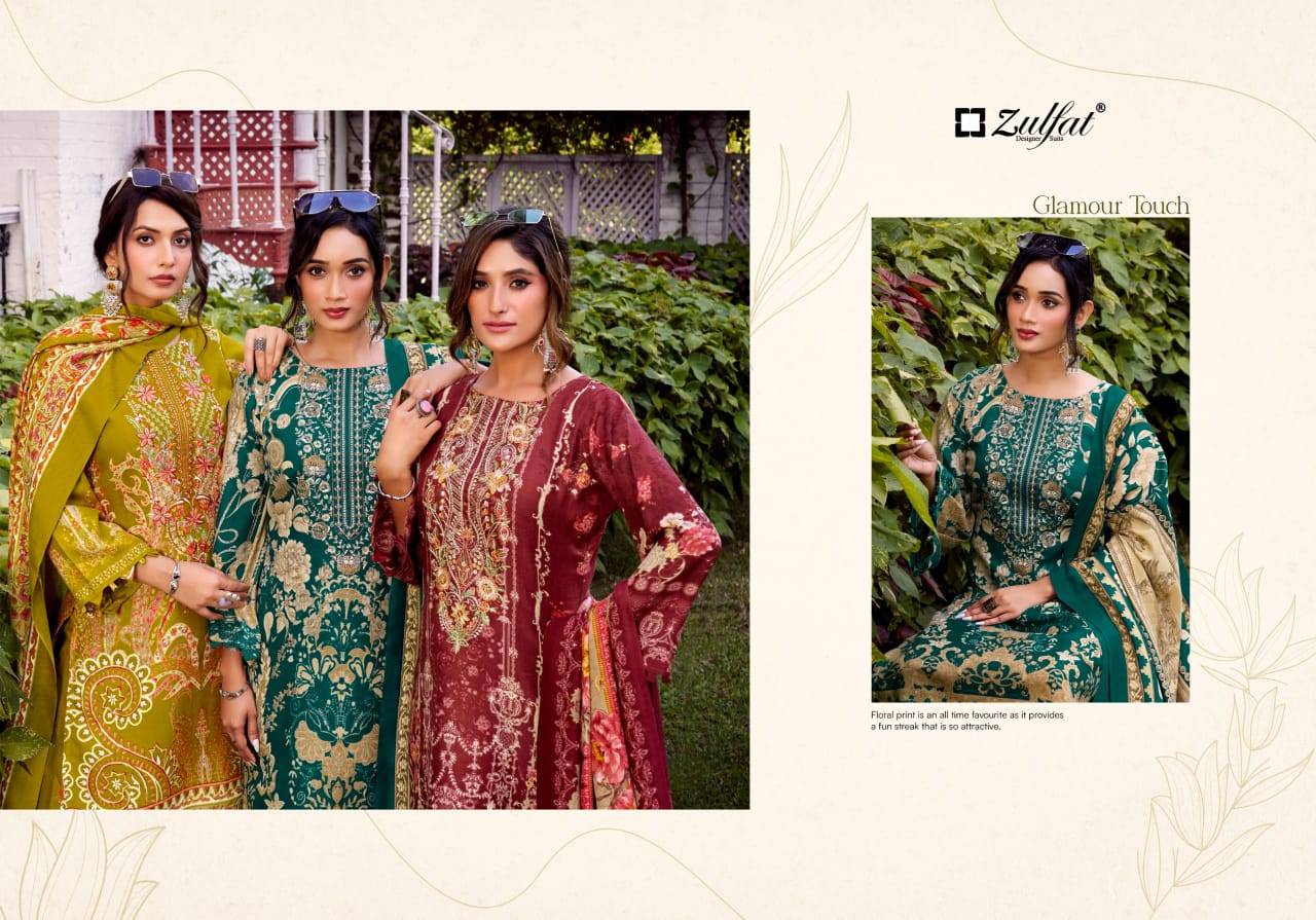 Zulfat Jannat Wholesale dress materials online