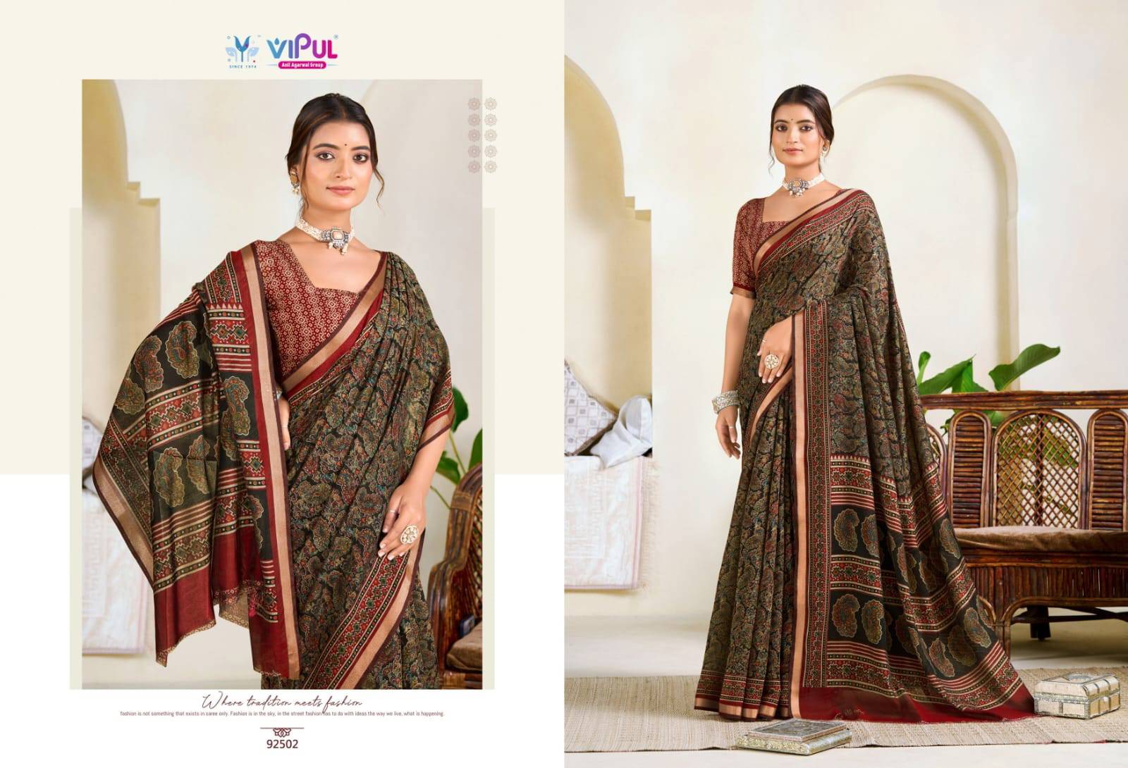 Vipul Monalisa Vol 3 Designer saree wholesalers