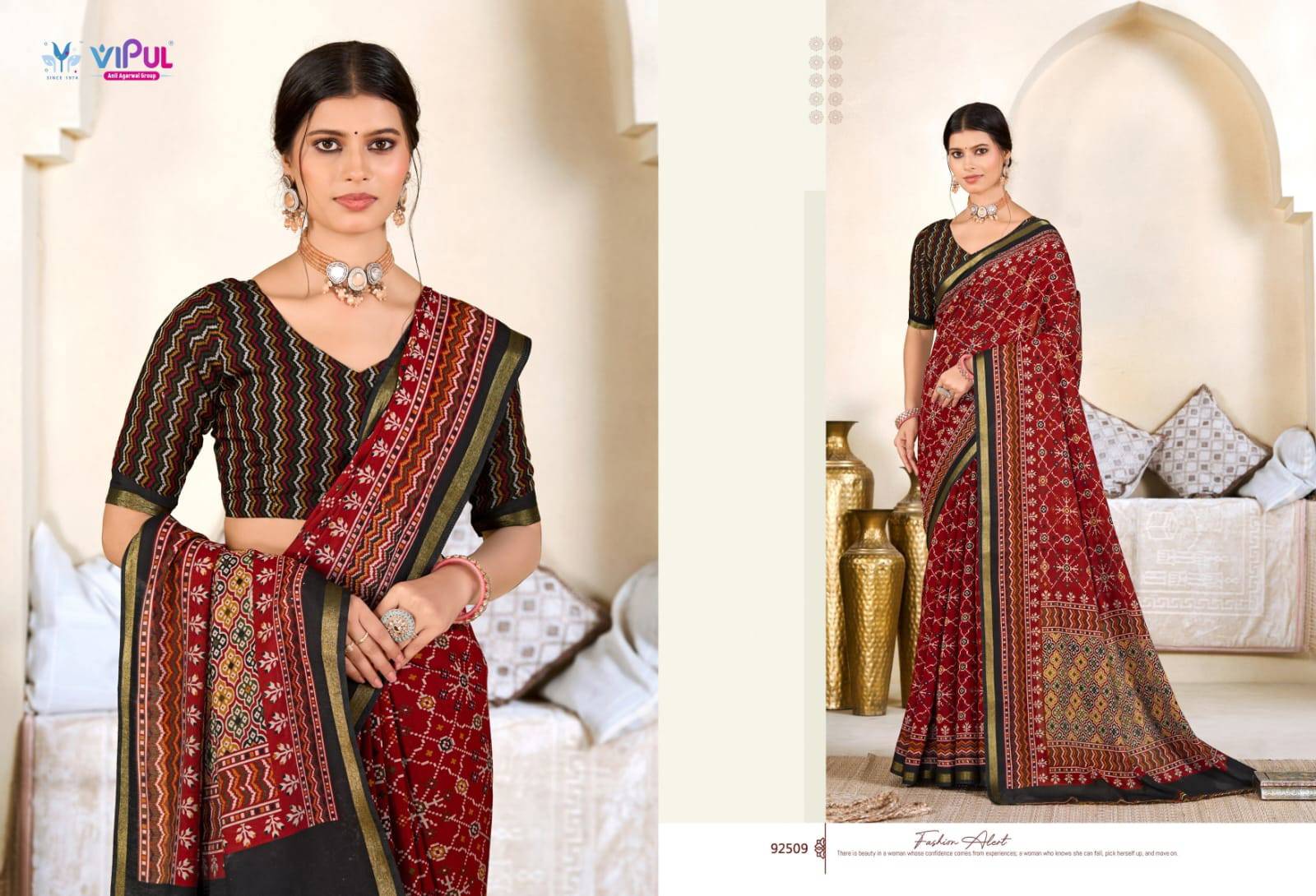 Vipul Monalisa Vol 3 Designer saree wholesalers
