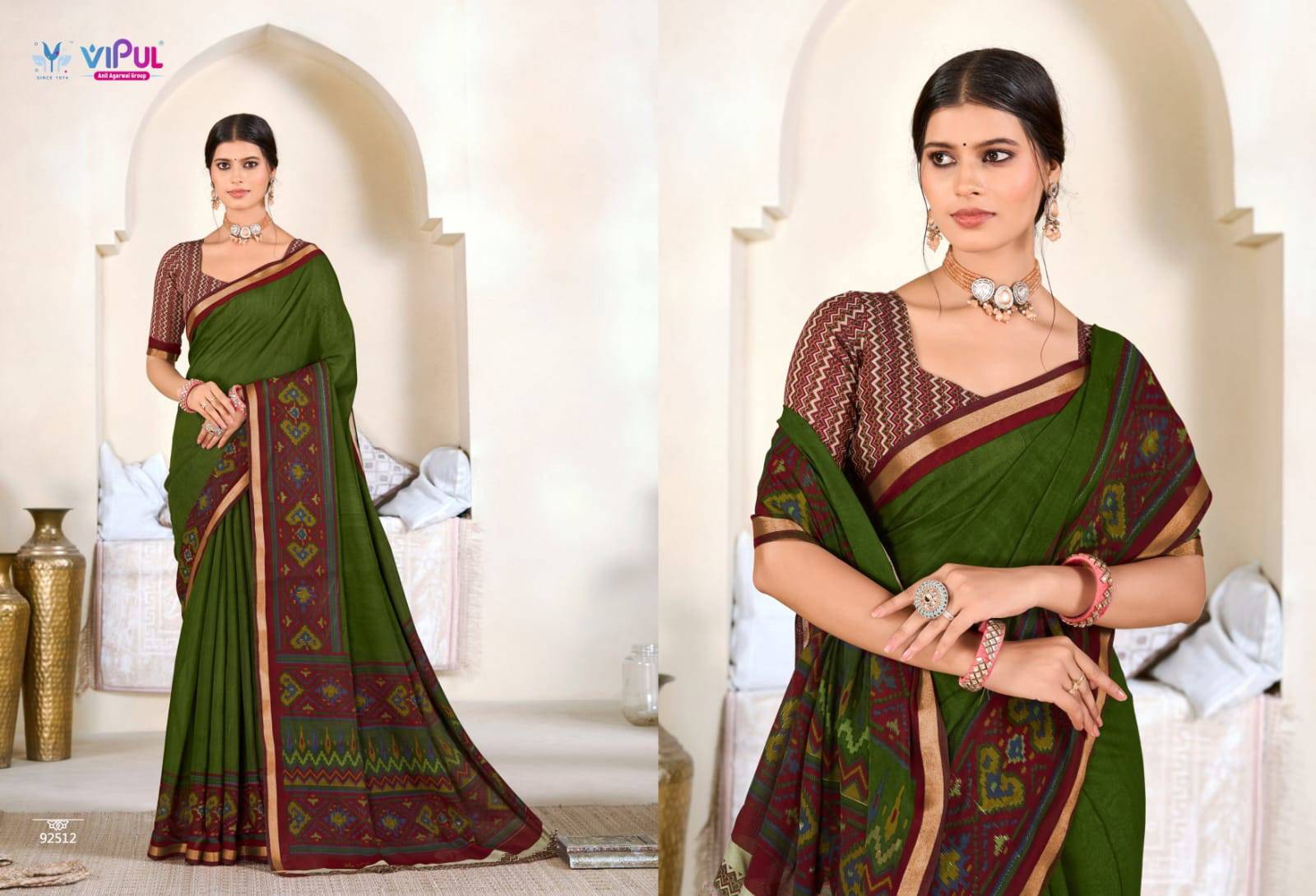 Vipul Monalisa Vol 3 Designer saree wholesalers