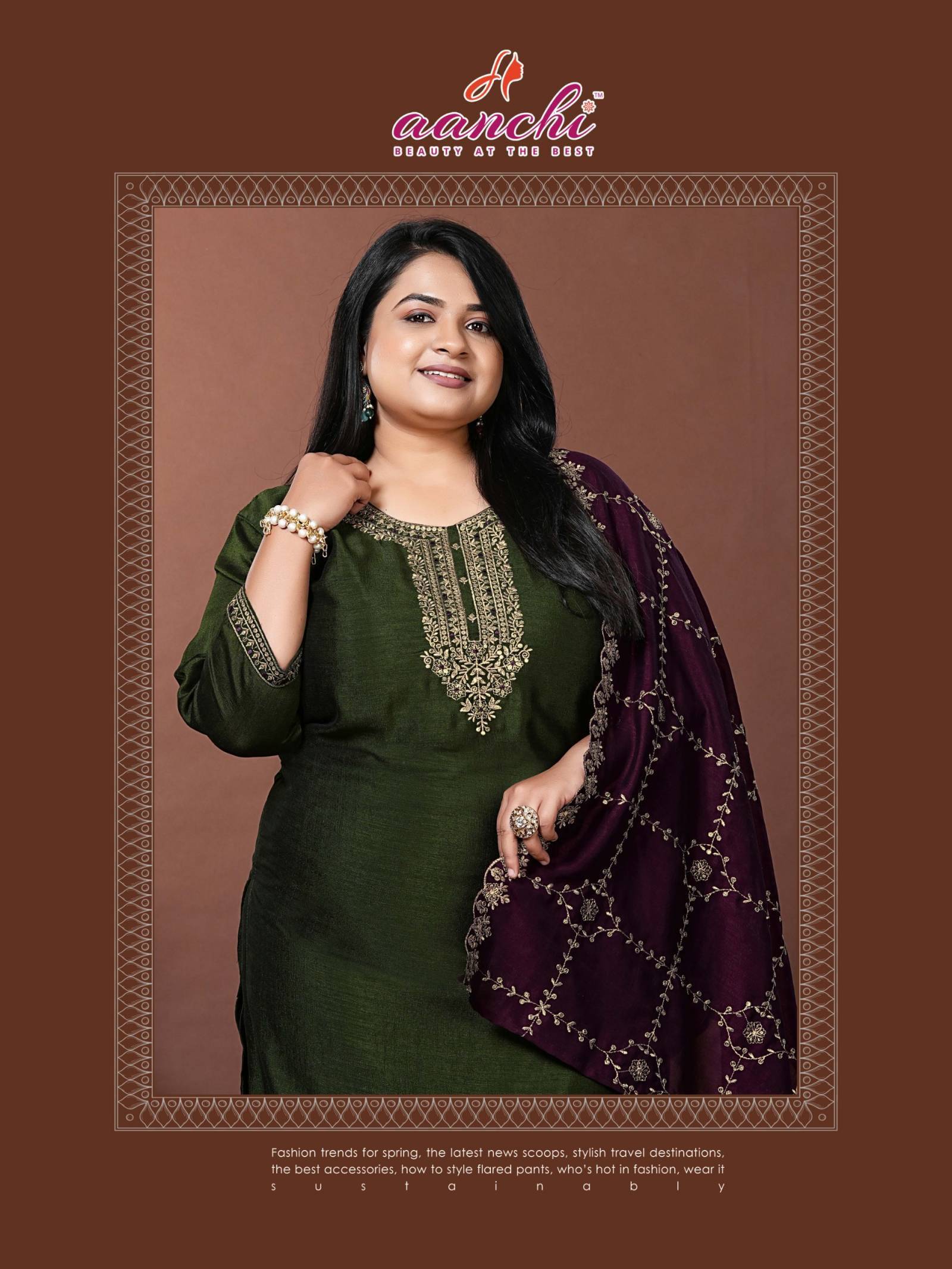 Aanchi Plus Komal Kurtis for women in Surat