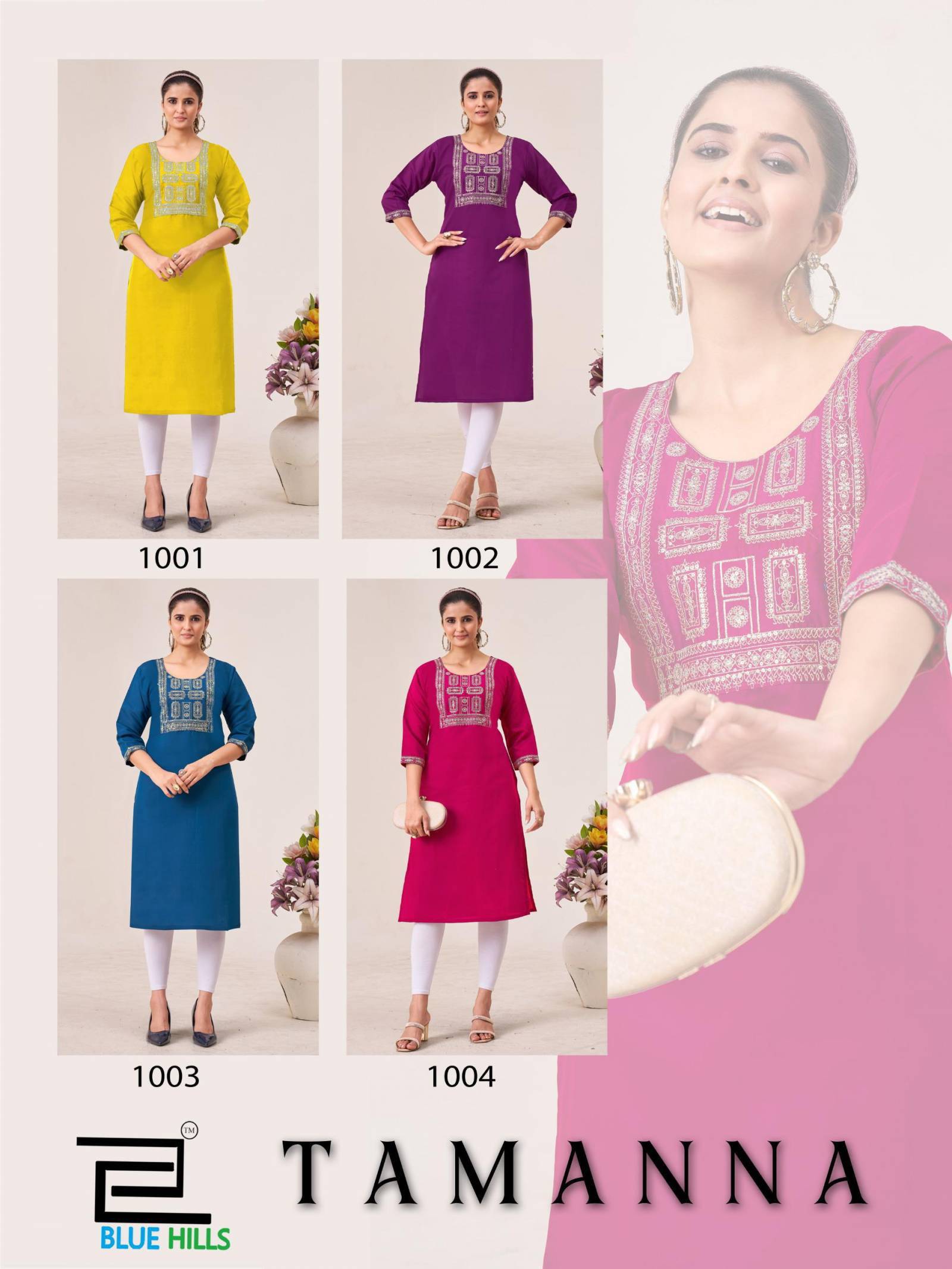 Blue Hills Tamanna Ladies kurti suppliers in Surat