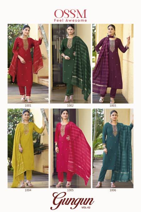 Ossm Gungun Vol 2  Kurti wholesale market