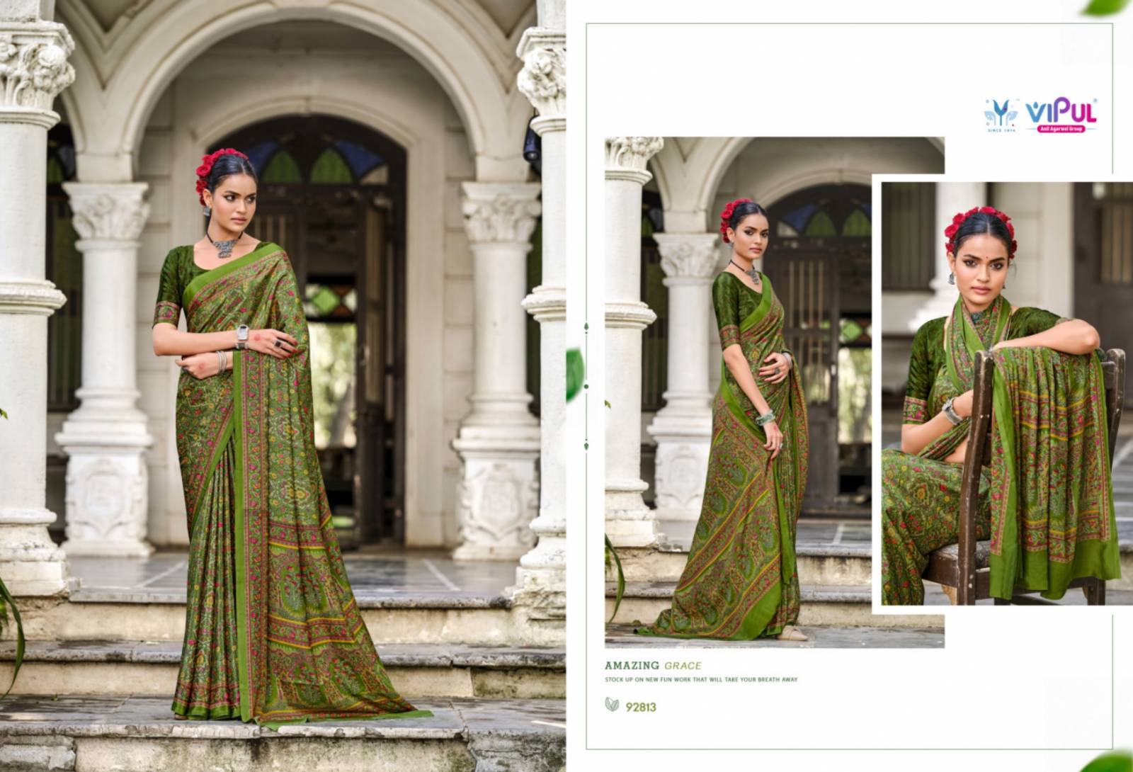 Vipul Heritage Silk Vol 13 Saree online in Surat
