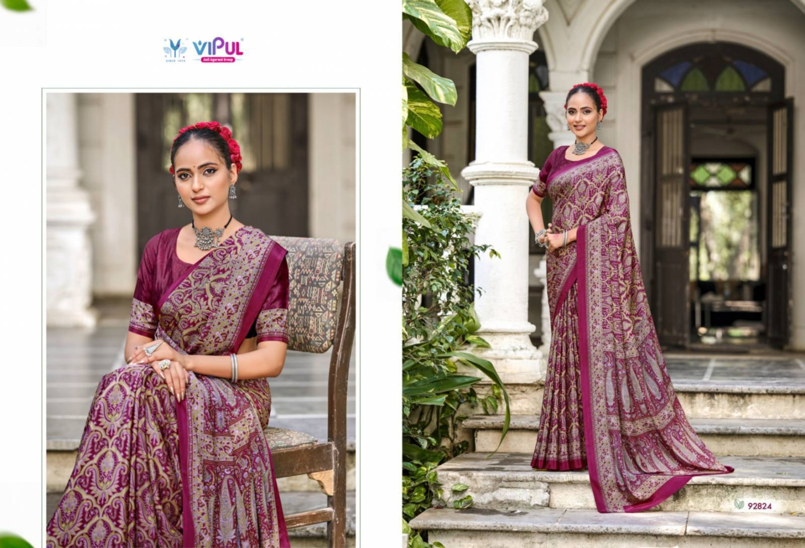 Vipul Heritage Silk Vol 13 Saree online in Surat
