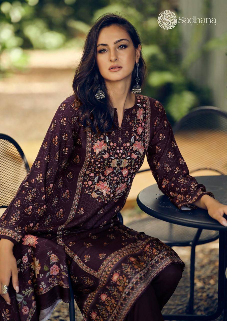 Sadhana The Amaia Salwar suit material wholesale in Pune