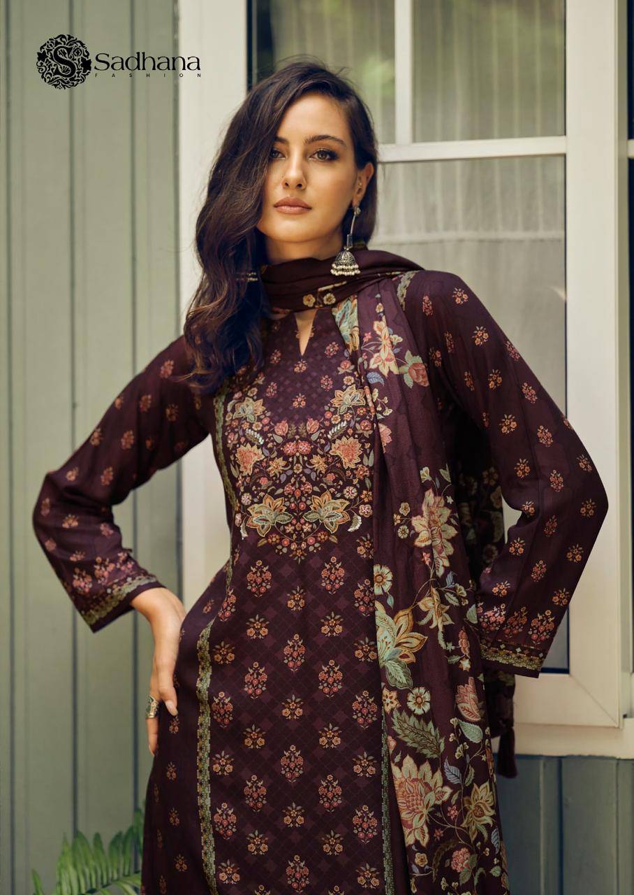 Sadhana The Amaia Salwar suit material wholesale in Pune