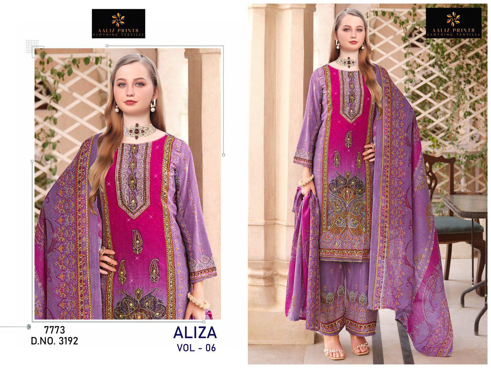 Aaliz Aliza Vol 6 Designer dress material wholesale