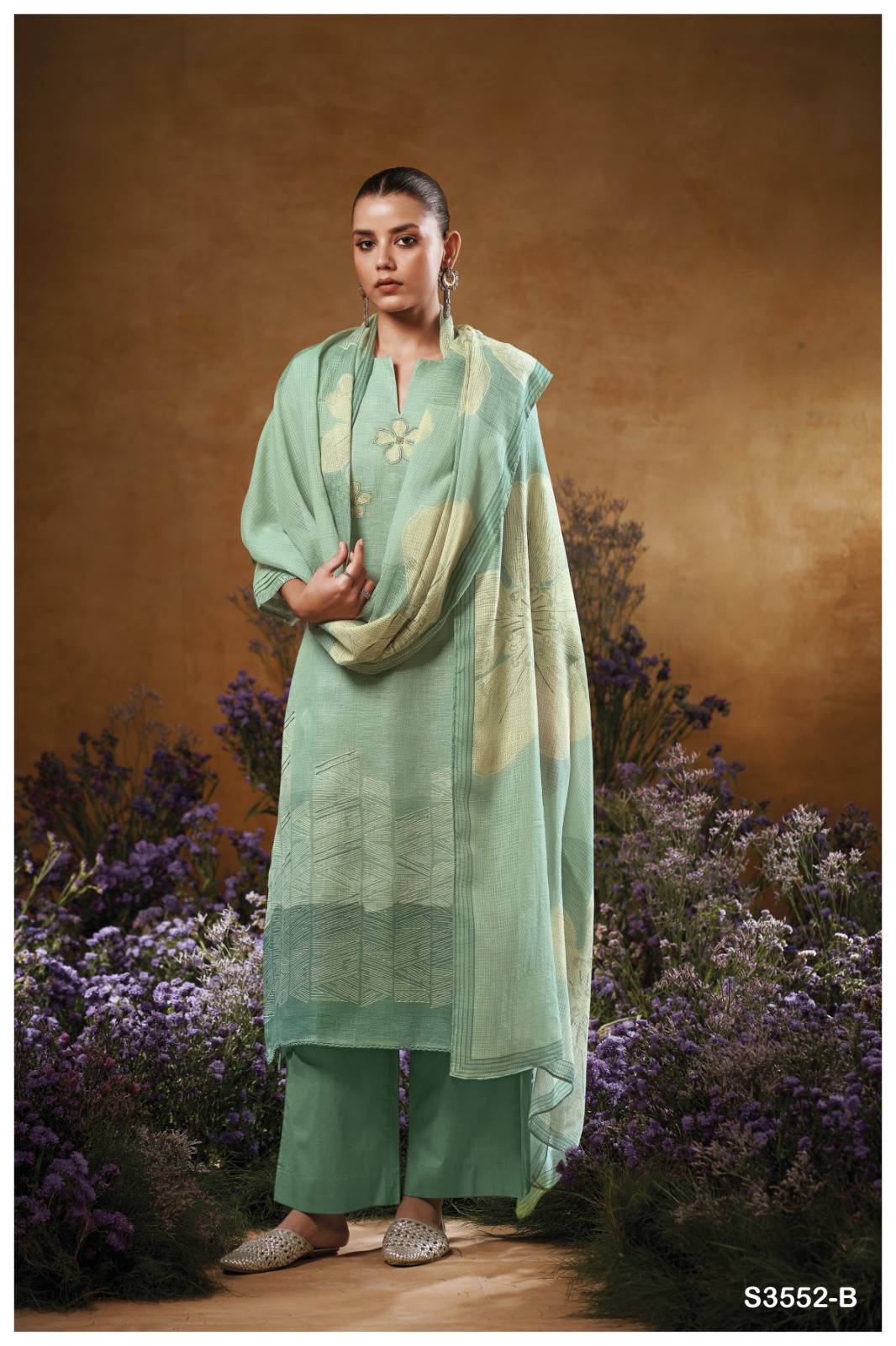 Ganga Kaiya S3552 B And C Wholesale salwar kameez