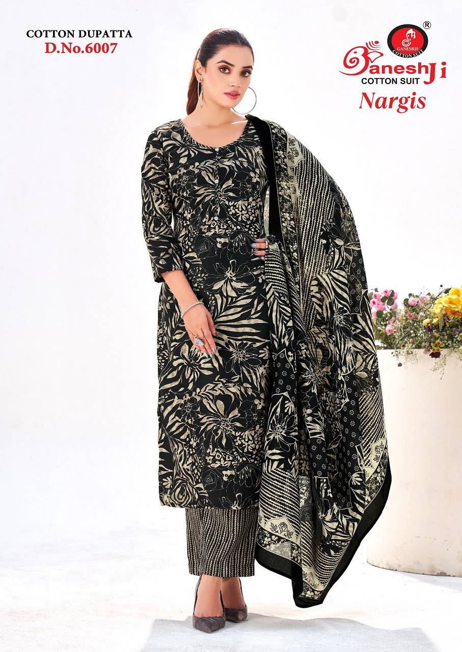 Ganeshji Nargis Vol 6 Printed dress materials wholesale