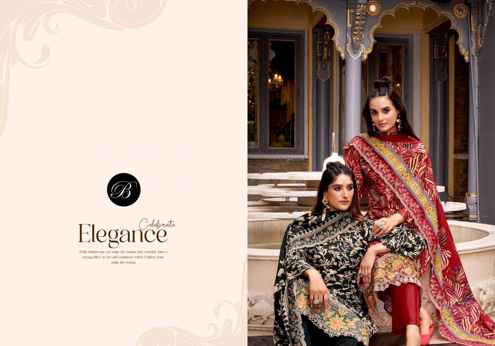 Belliza Abhira best wholesale Dress materials in india