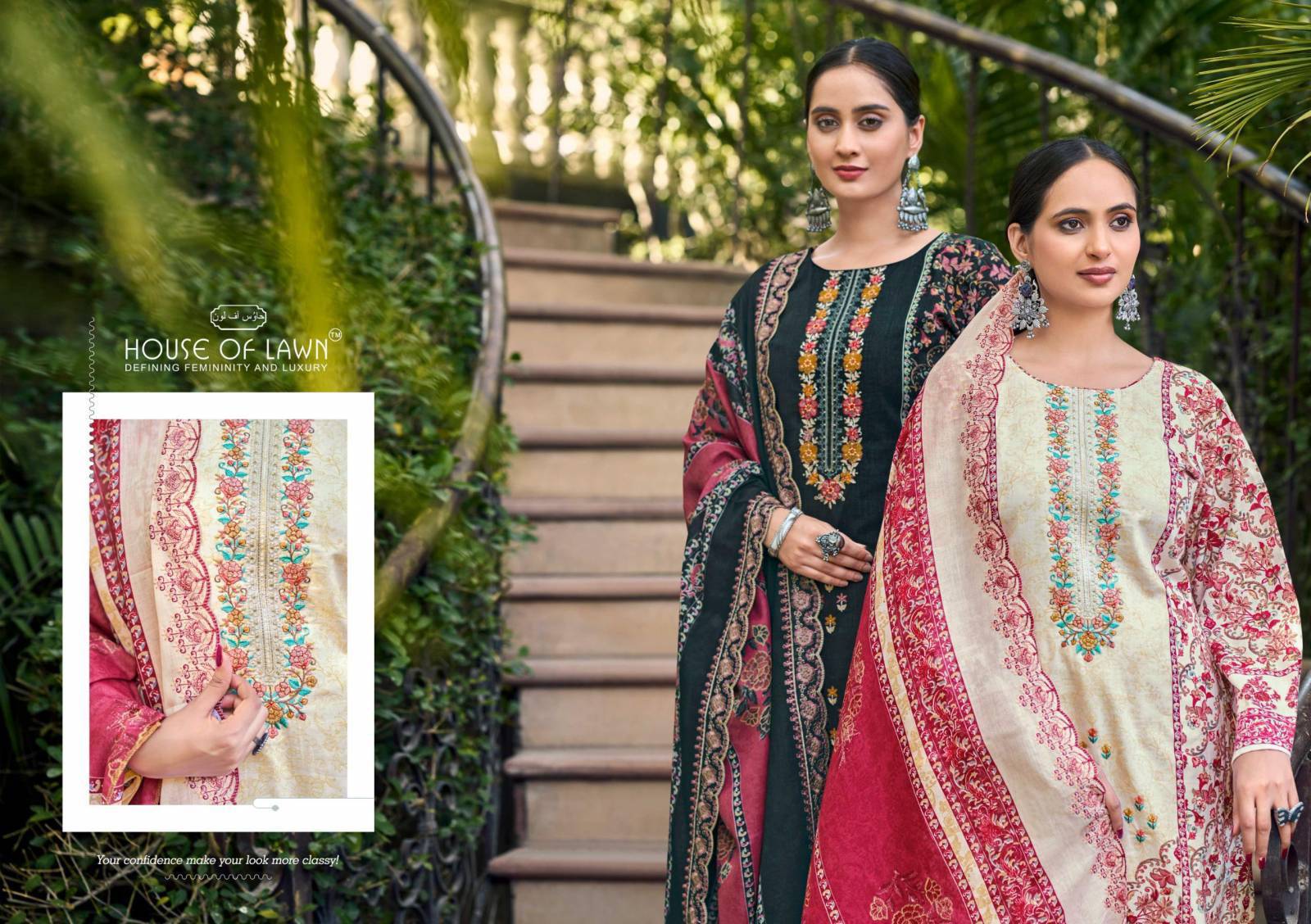 House of Lawn Urbane Wholesale dress materials in Pune