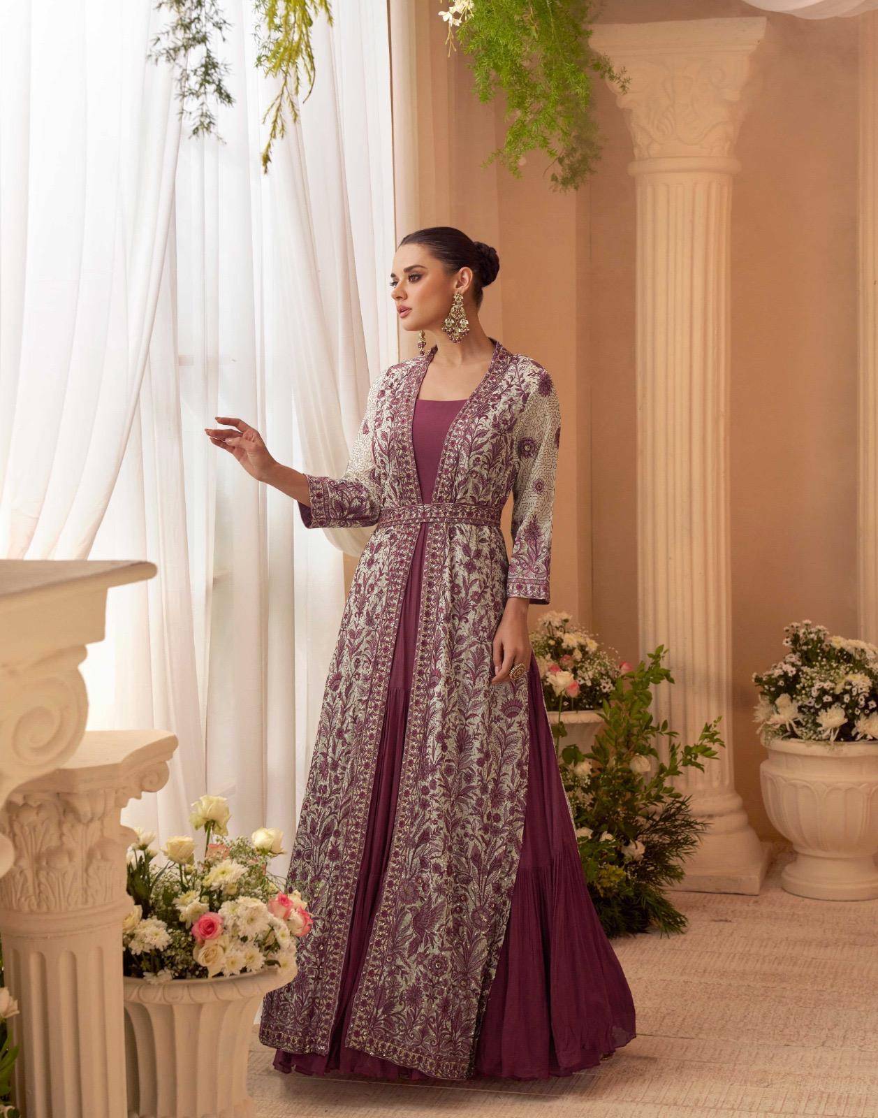 Sayuri Kasmira Designer Gown Kurti suppliers in Kolkata