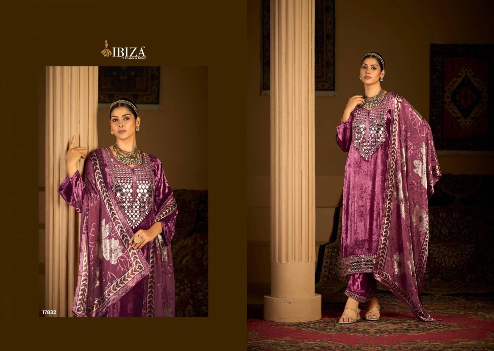 Ibiza Aayna Wholesale designer salwar kameez