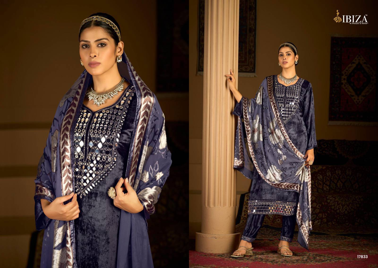 Ibiza Aayna Wholesale designer salwar kameez