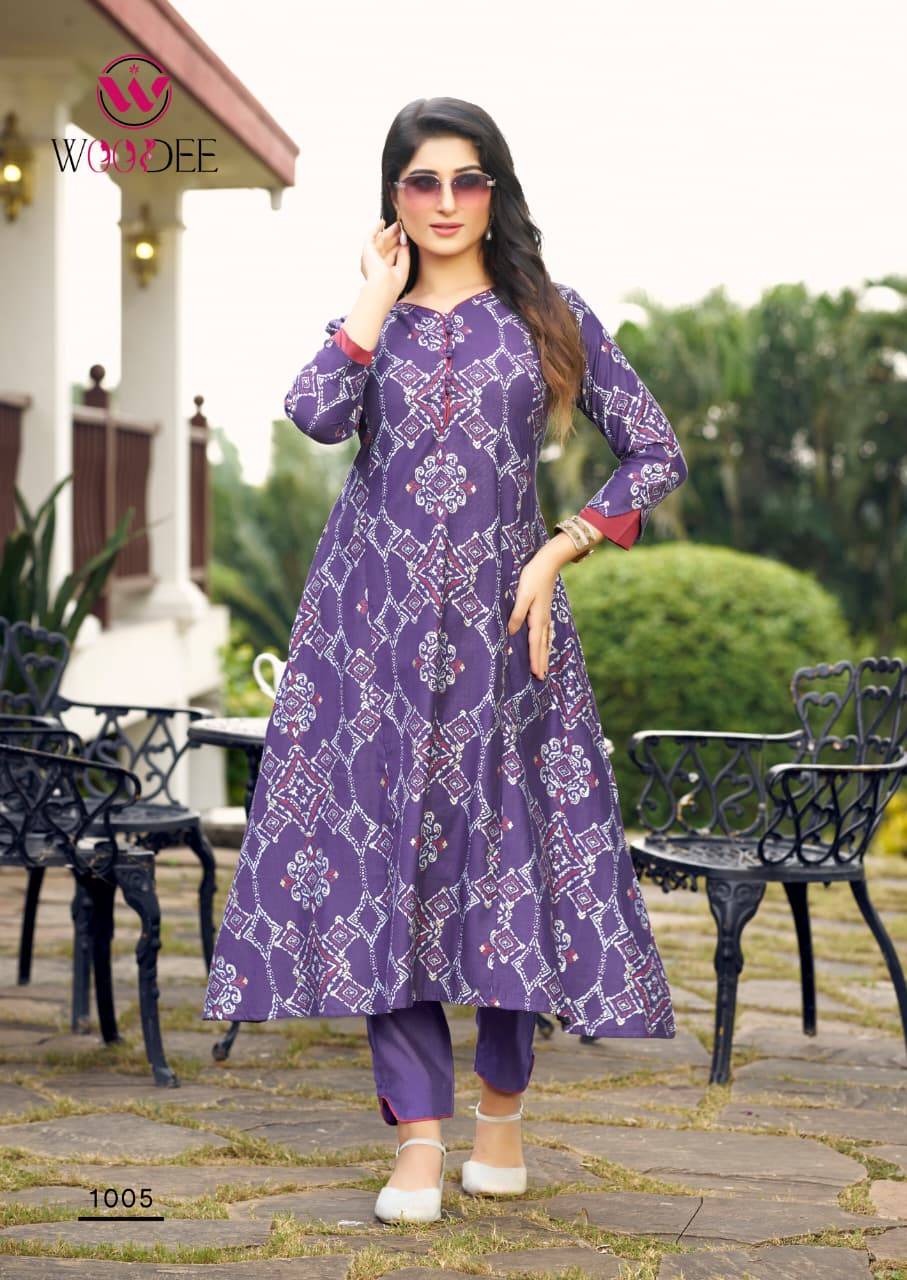 Woodee Lavisha Kurti wholesale prices in India