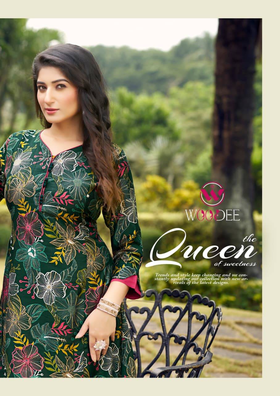 Woodee Lavisha Kurti wholesale prices in India