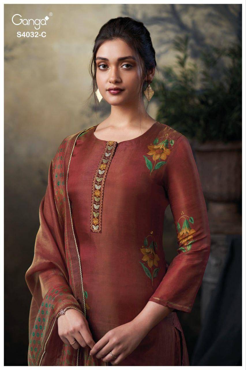 Ganga Nivetya 4032 Bulk salwar kameez shopping in Delhi