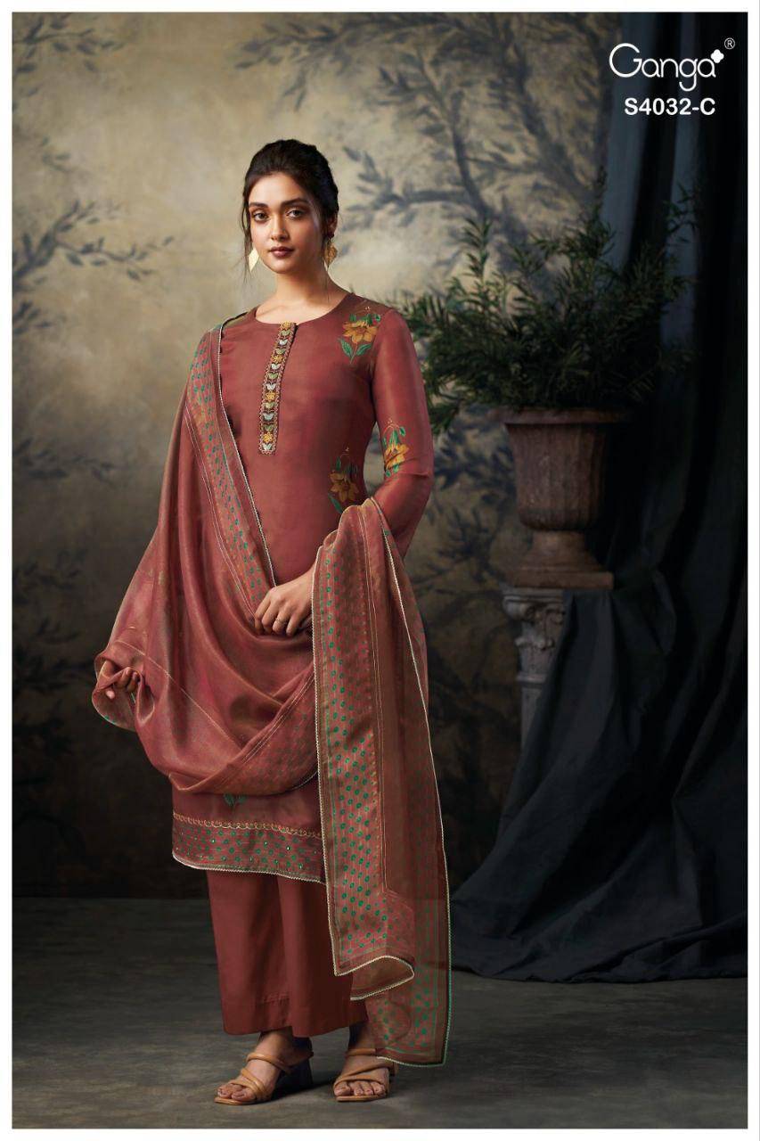 Ganga Nivetya 4032 Bulk salwar kameez shopping in Delhi