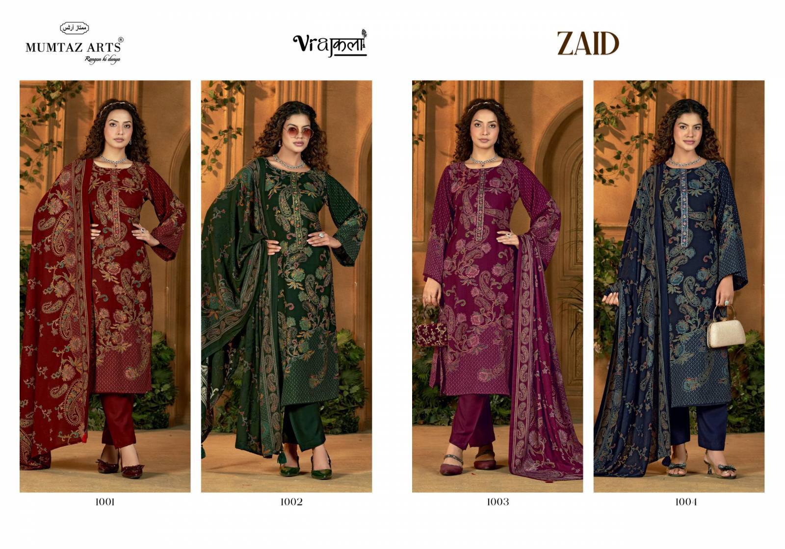 Mumtaz Zaid Wholesale dress material suppliers in Kolkata