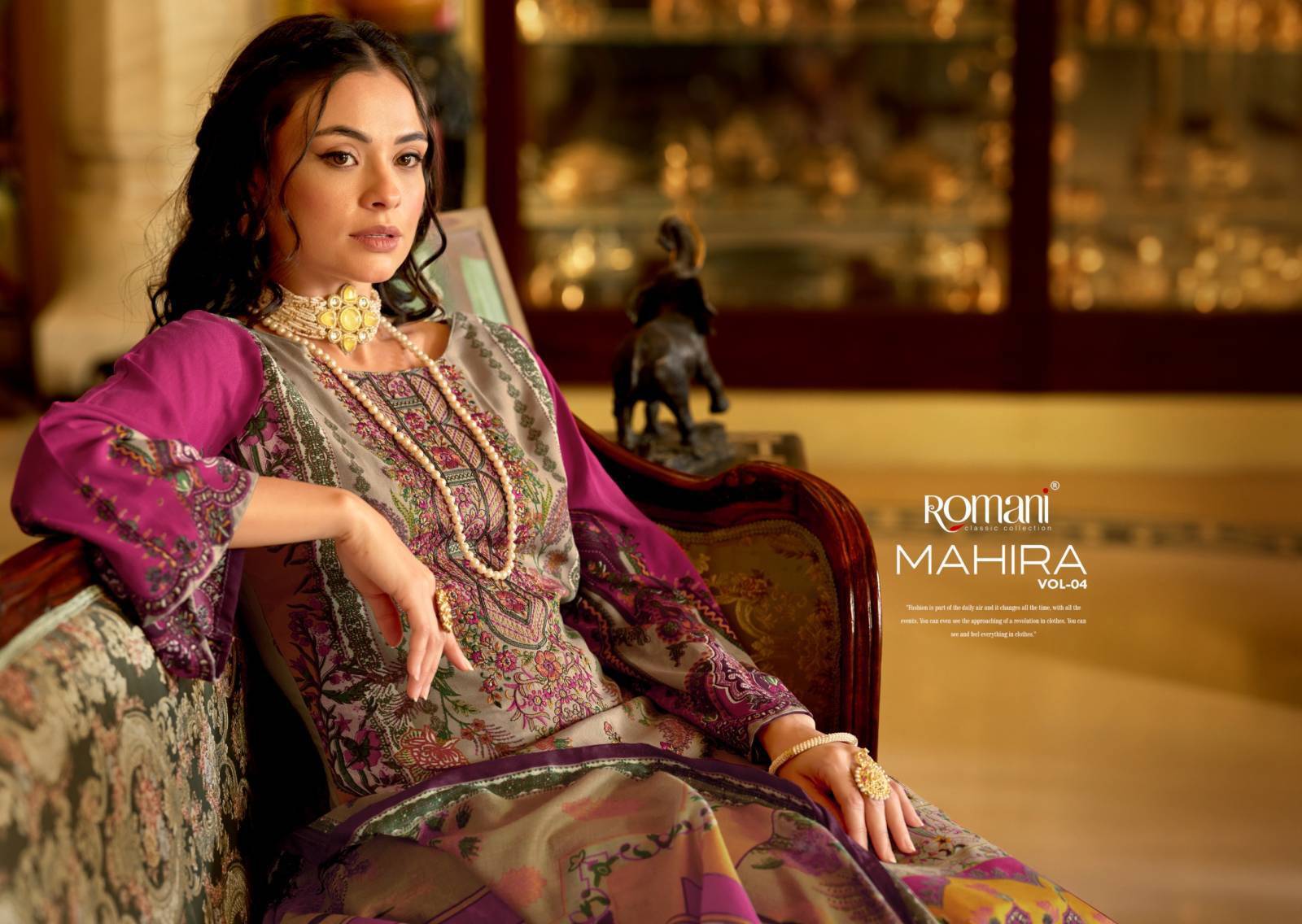 Romani Mahira Vol 4 Bulk dress material suppliers in Kolkata