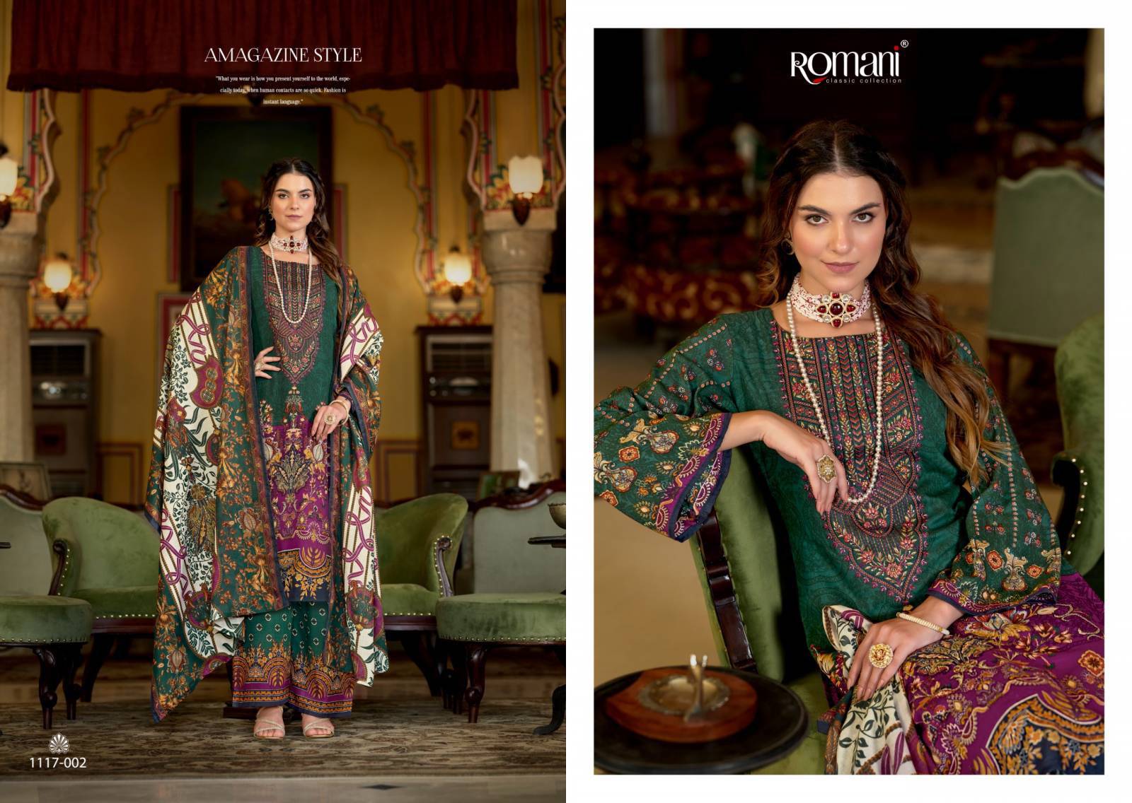 Romani Mahira Vol 4 Bulk dress material suppliers in Kolkata