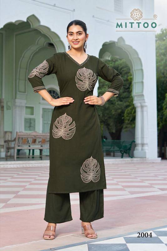 Mittoo ramyaa coord set Kurti market in India