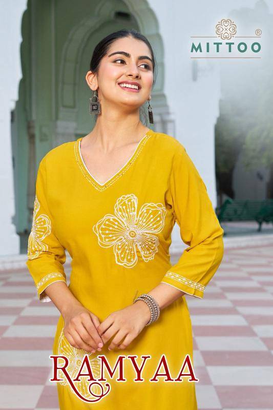 Mittoo ramyaa coord set Kurti market in India