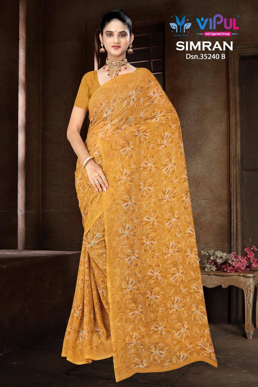 Vipul simran d.no 35240 Ahmedabad saree wholesalers