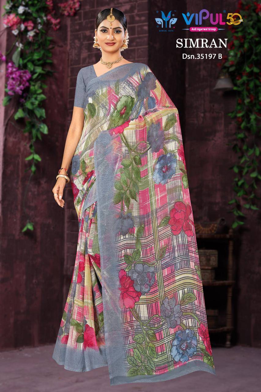 Vipul simran d.no 35197 Sarees online Ahmedabad