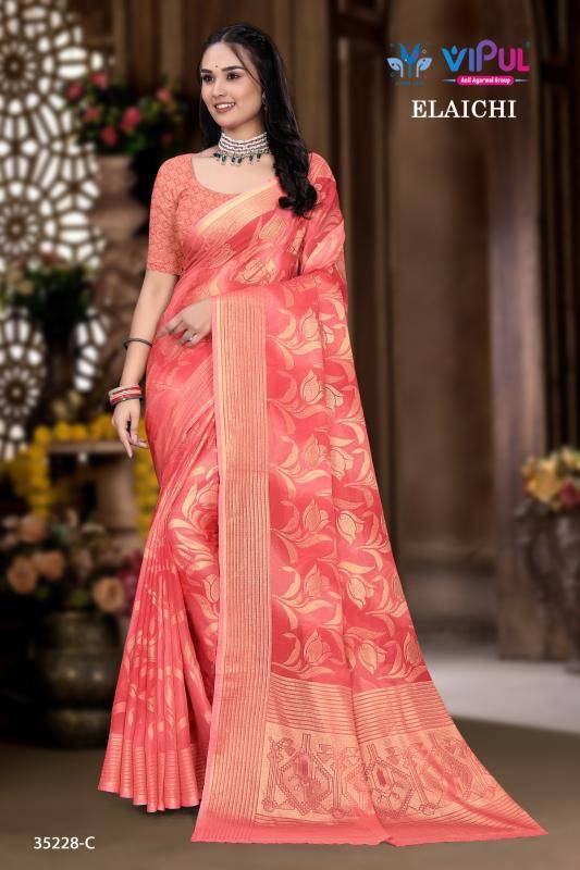 Vipul elaichi d.no 35228 Best saree shop in Ahmedabad