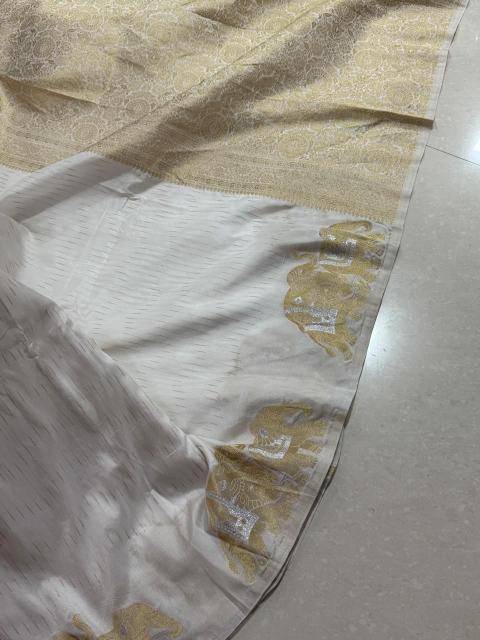 Akshara nylon banarasi Latest designer saree wholesale in India