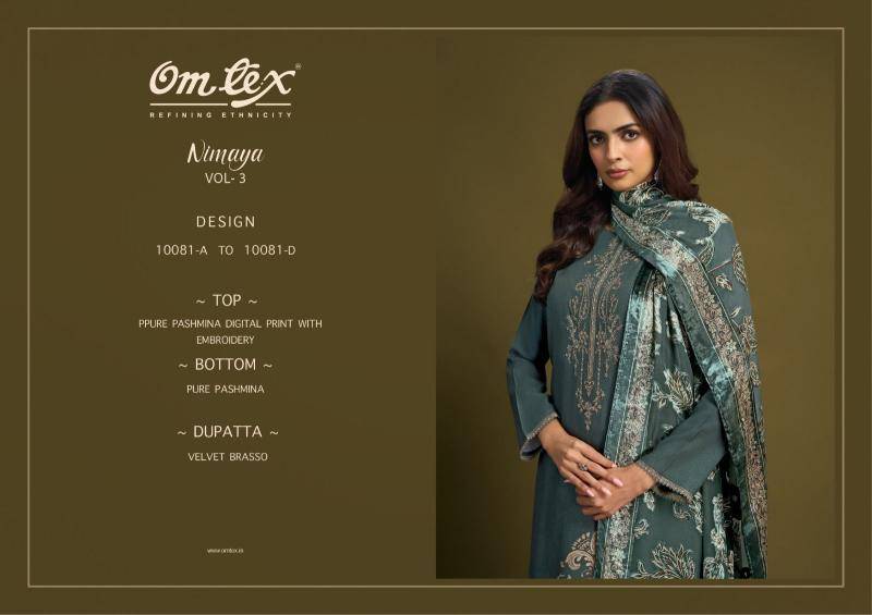 Omtex nimaya vol 3 Wholesale dress material suppliers
