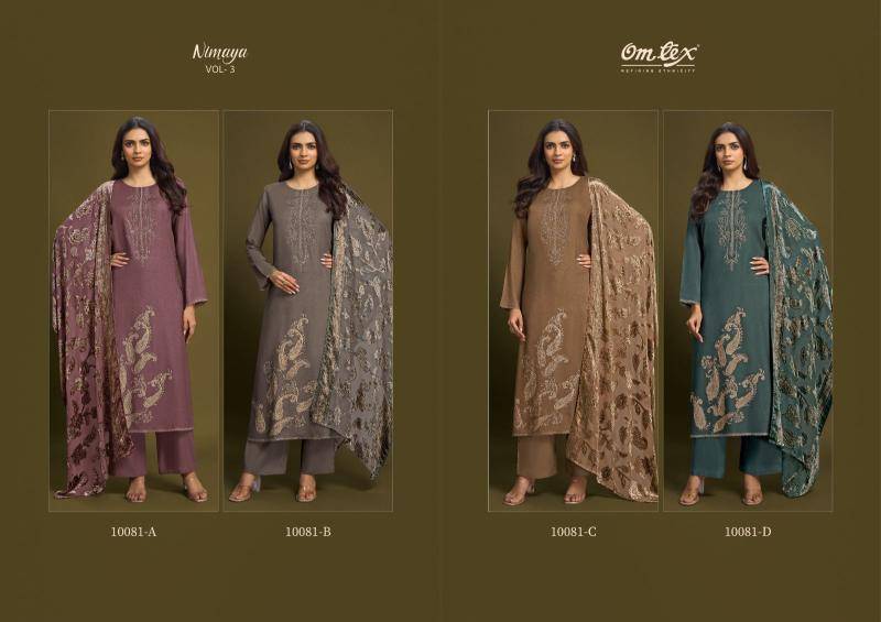 Omtex nimaya vol 3 Wholesale dress material suppliers