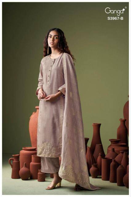 Ganga giah 3967 Wholesale dress material suppliers