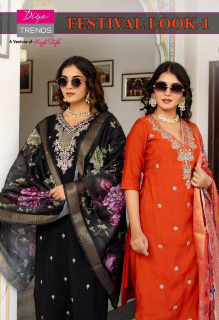 Diya trends festival look Kurti wholesale online