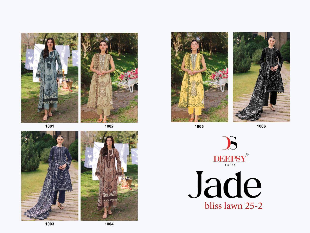 Deepsy suits jade bliss lawn 25-2 Latest Salwar Kameez Designs