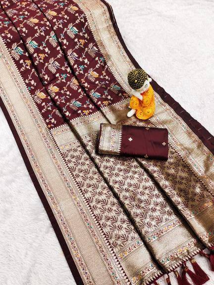 Krishnavi banarasi silk Saree market prices in India