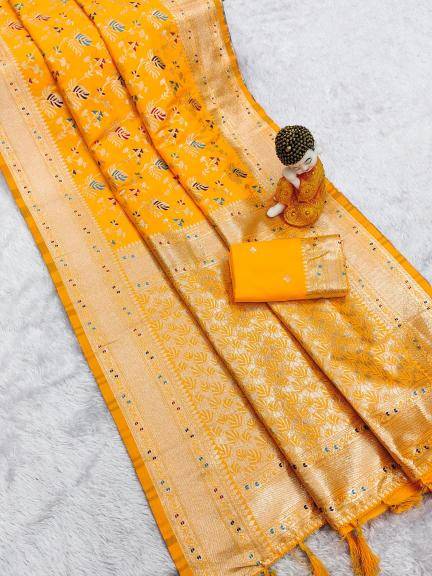Krishnavi banarasi silk Saree market prices in India
