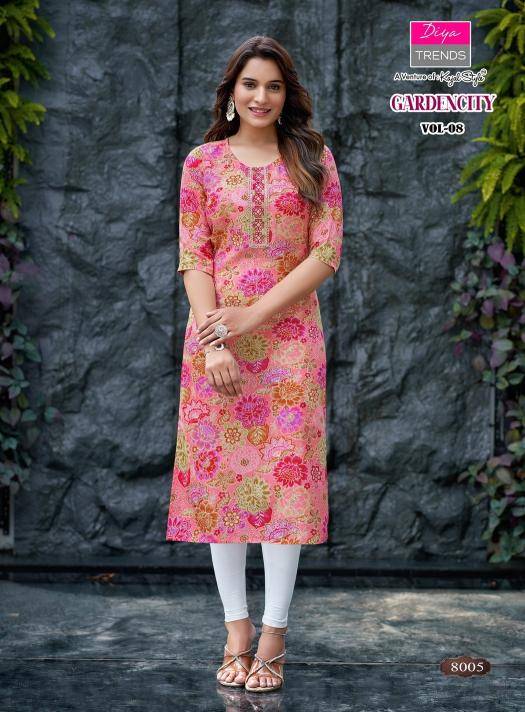 Diya trends gardencity vol 8 Wholesale Kurti market in Mumbai