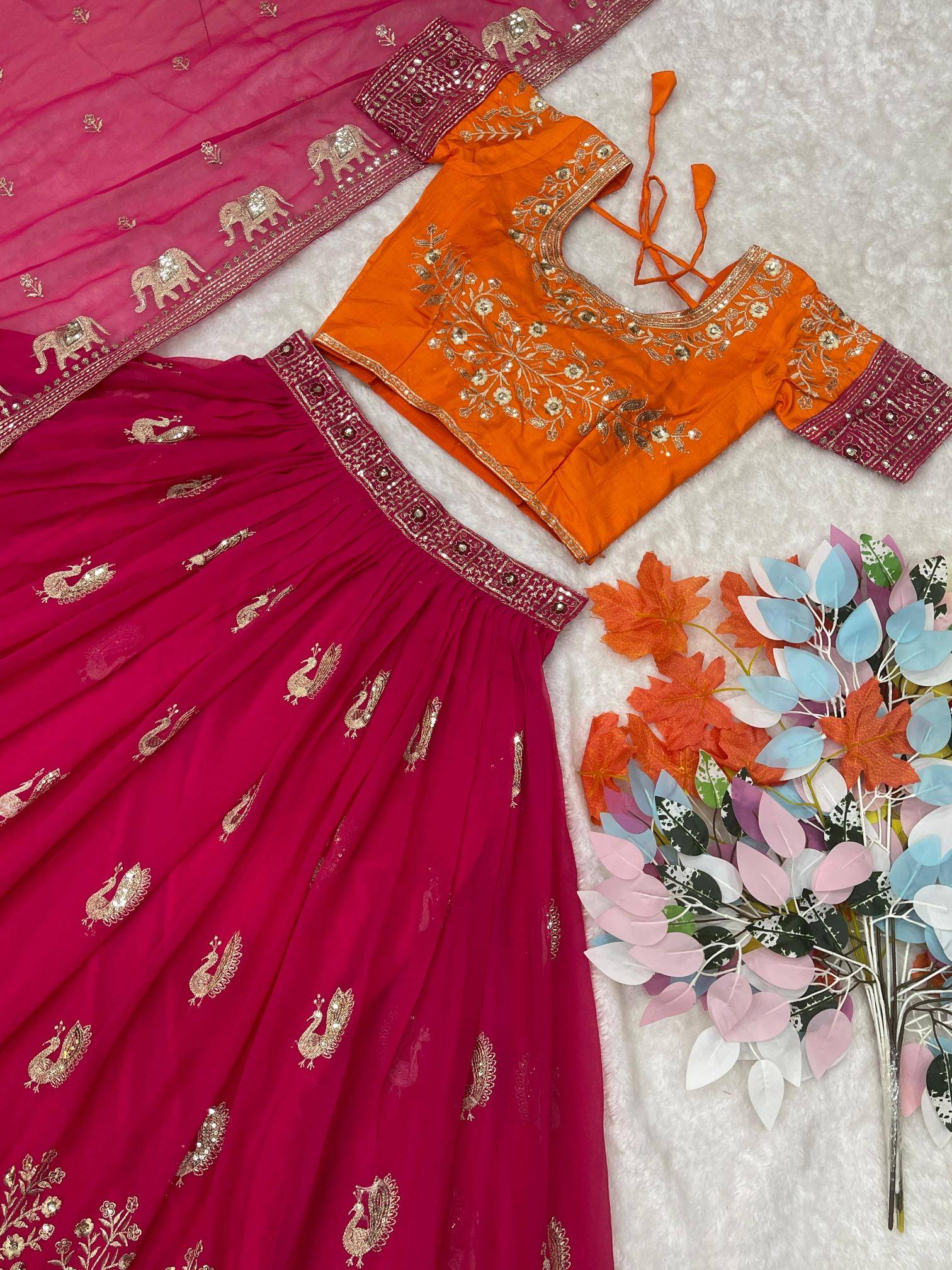 Ram-008 Jalpari Latest lehenga choli designs