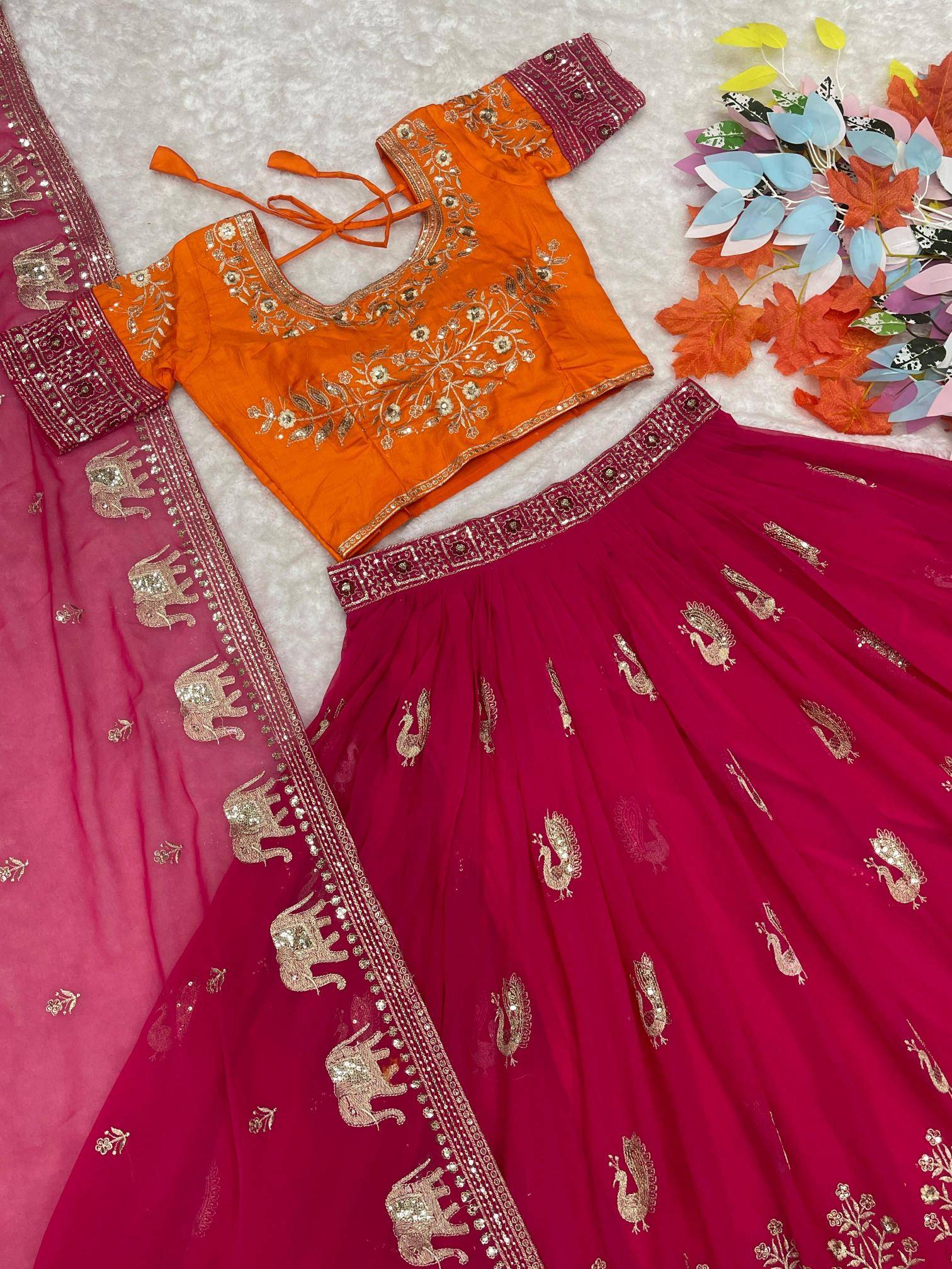 Ram-008 Jalpari Latest lehenga choli designs