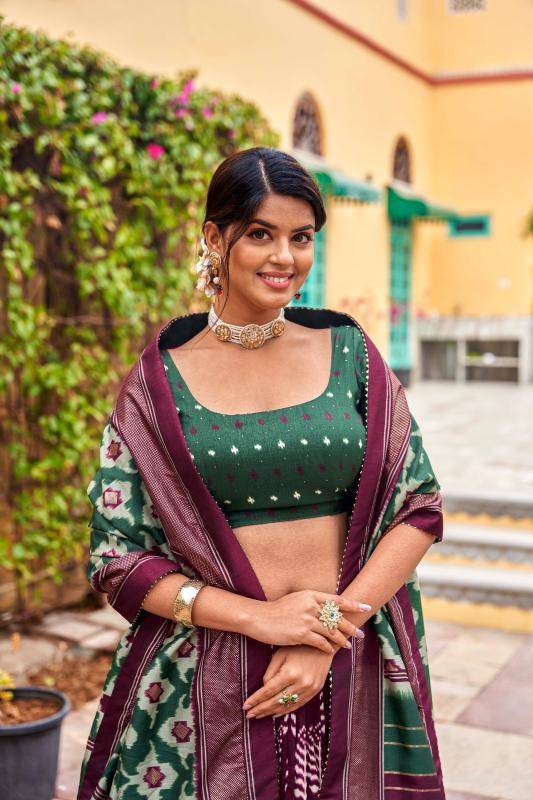 LNB 1200 Tasar Silk WIN Affordable lehenga choli wholesaler